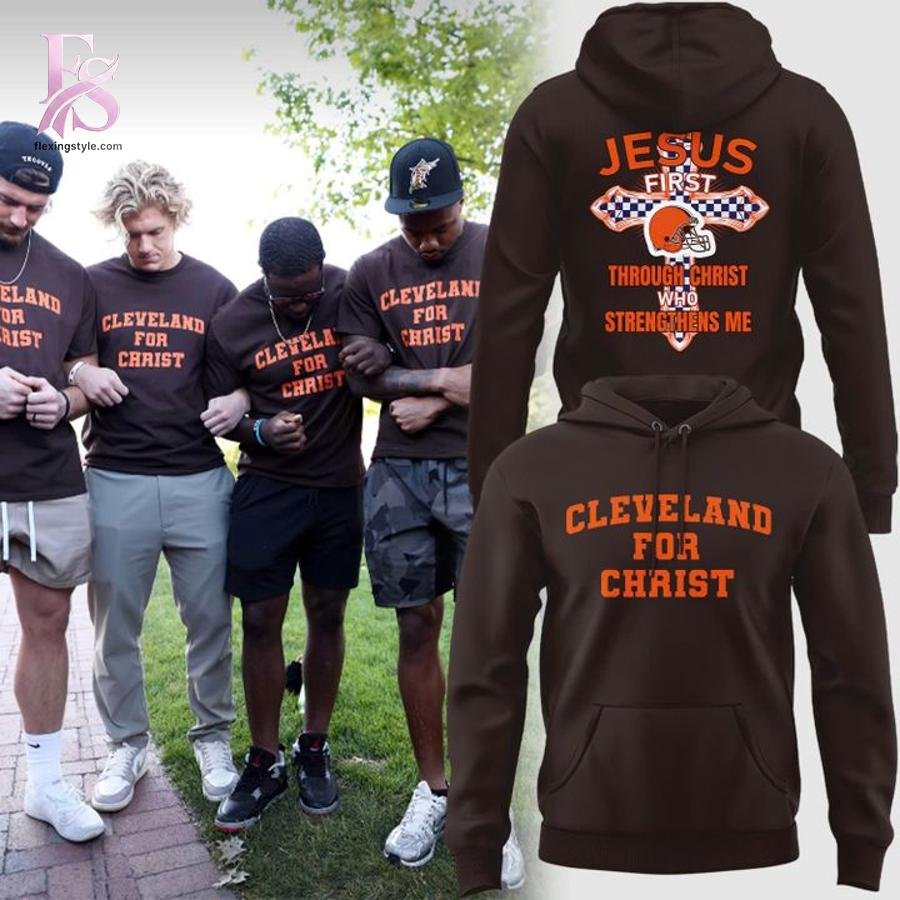 Cleveland Browns Jesus First Shirt