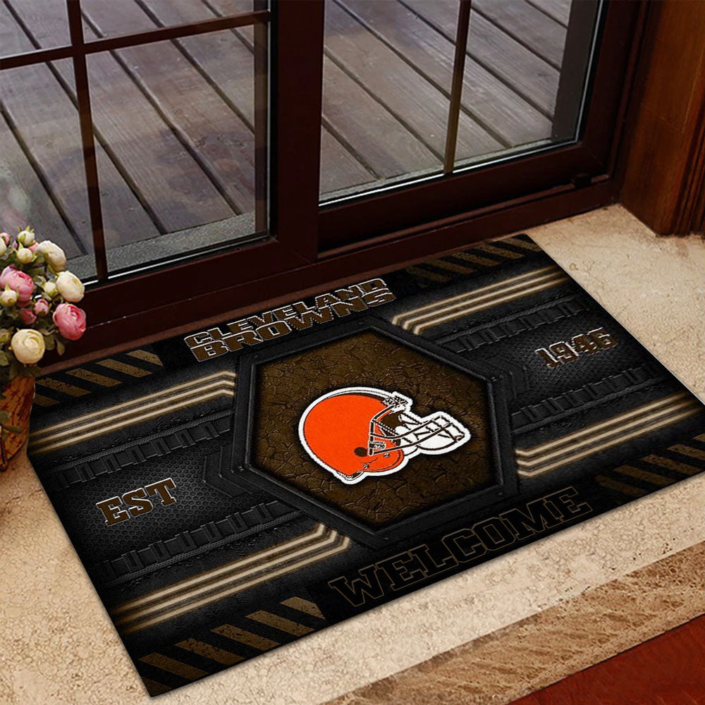 Cleveland Browns Custom Doormat – MAITM13158