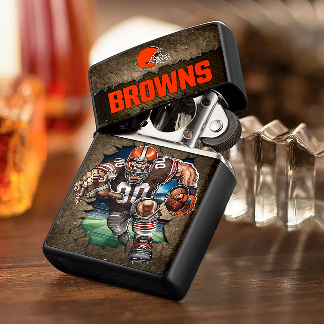 Cleveland Browns Zippo Lighter Case (No Insert) – HOATT13317