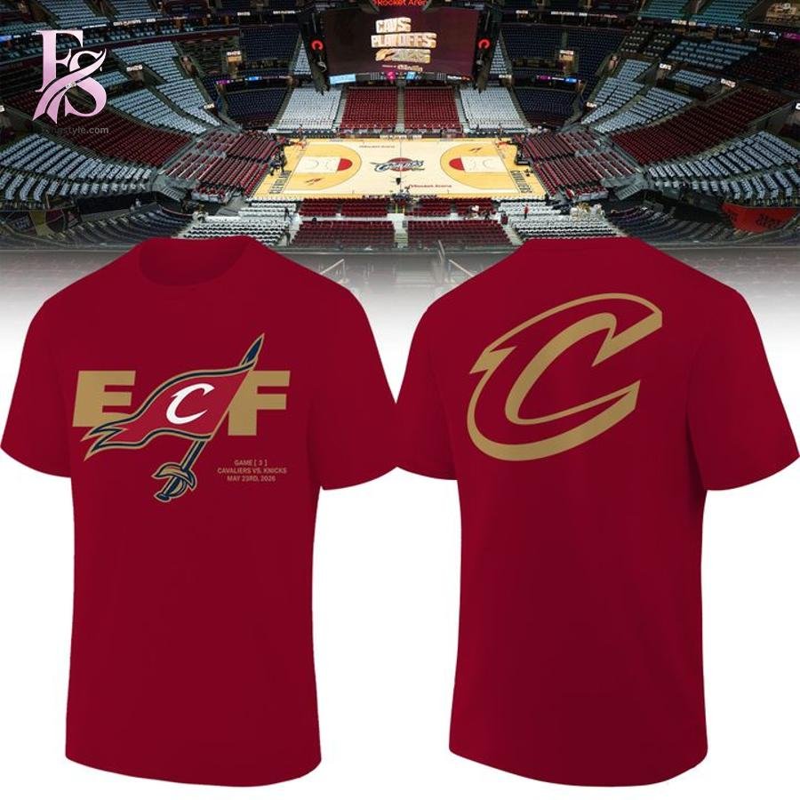 Cleveland Cavaliers Game 3 ECF Red Shirt