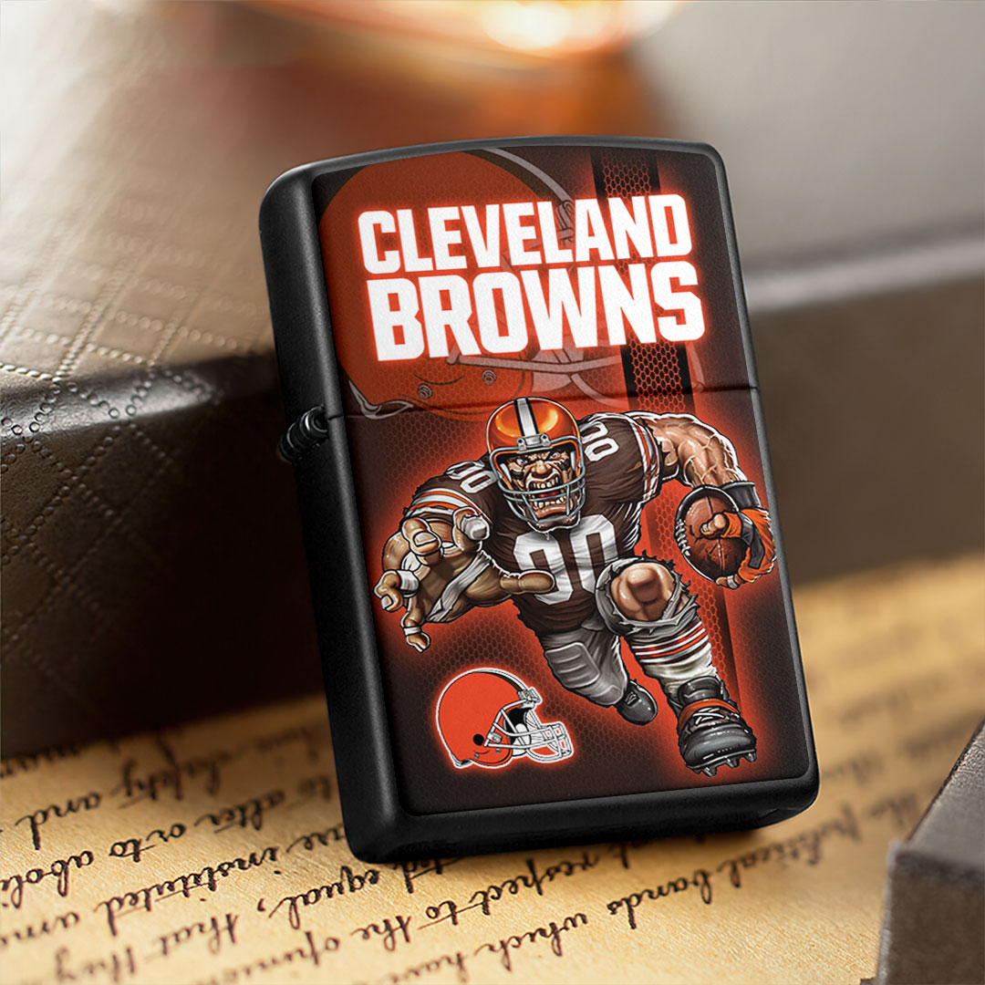 Cleveland Browns Zippo Lighter Case (No Insert) – HOATT13003