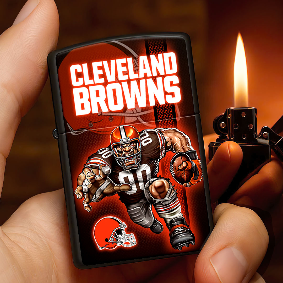 Cleveland Browns Zippo Lighter Case (No Insert) – HOATT13003