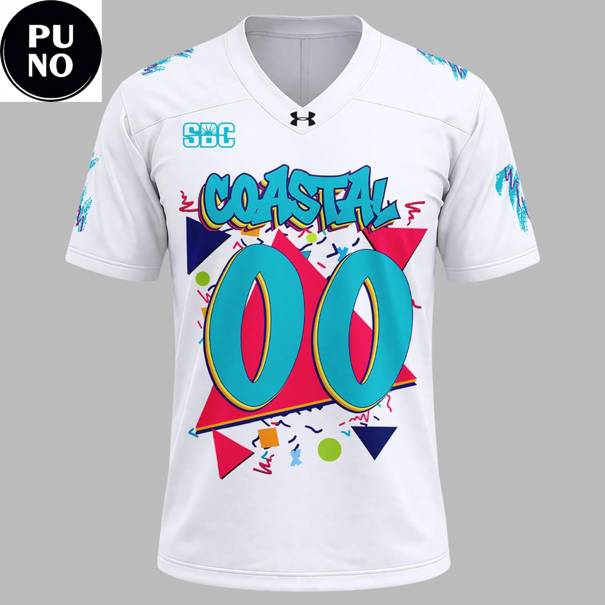 Coastal Carolina Chanticleers 90s Night Friday 2026 Football Jersey
