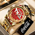 Coca-Cola 140th Anniversary Alloy Luxury Quartz Watch – TANTN24879