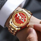 Coca-Cola 140th Anniversary Alloy Luxury Quartz Watch – TANTN24879