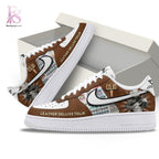 Cody Johnson Leather Deluxe Tour 2025 Nike Air Force 1