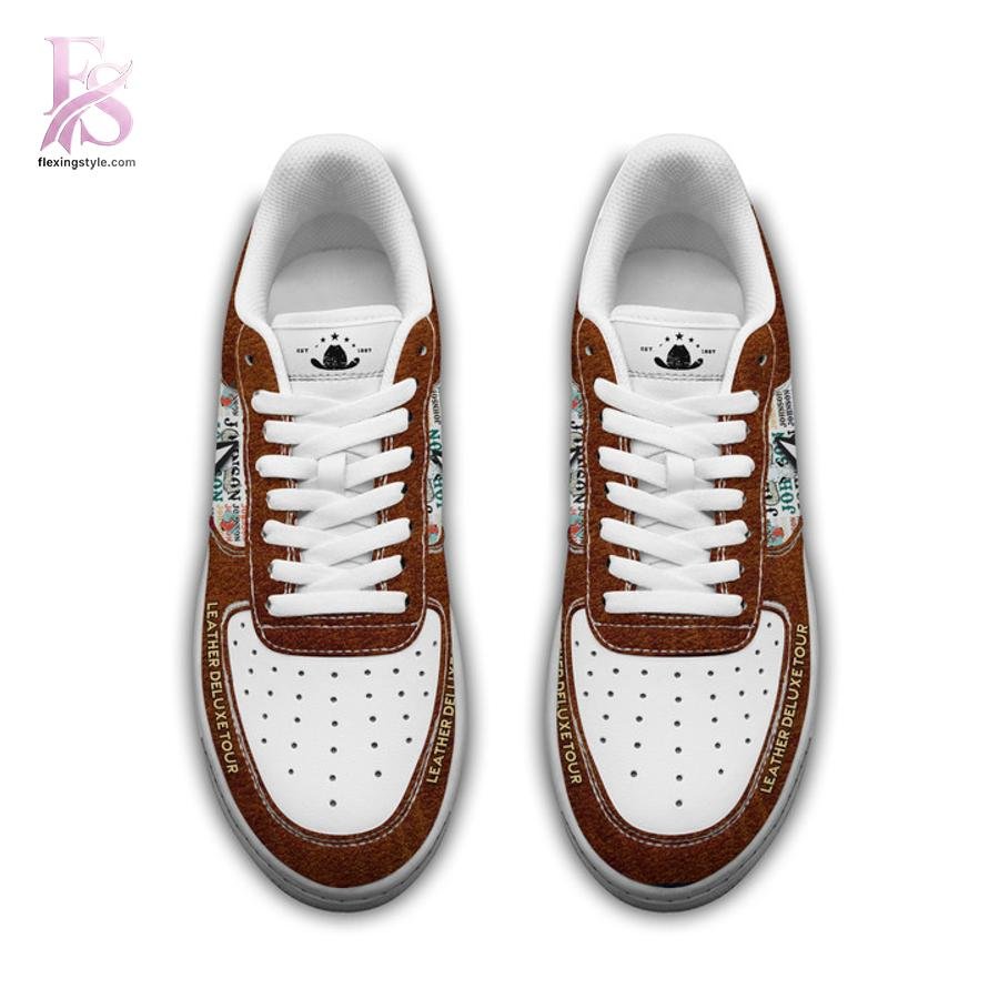 Cody Johnson Leather Deluxe Tour 2025 Nike Air Force 1