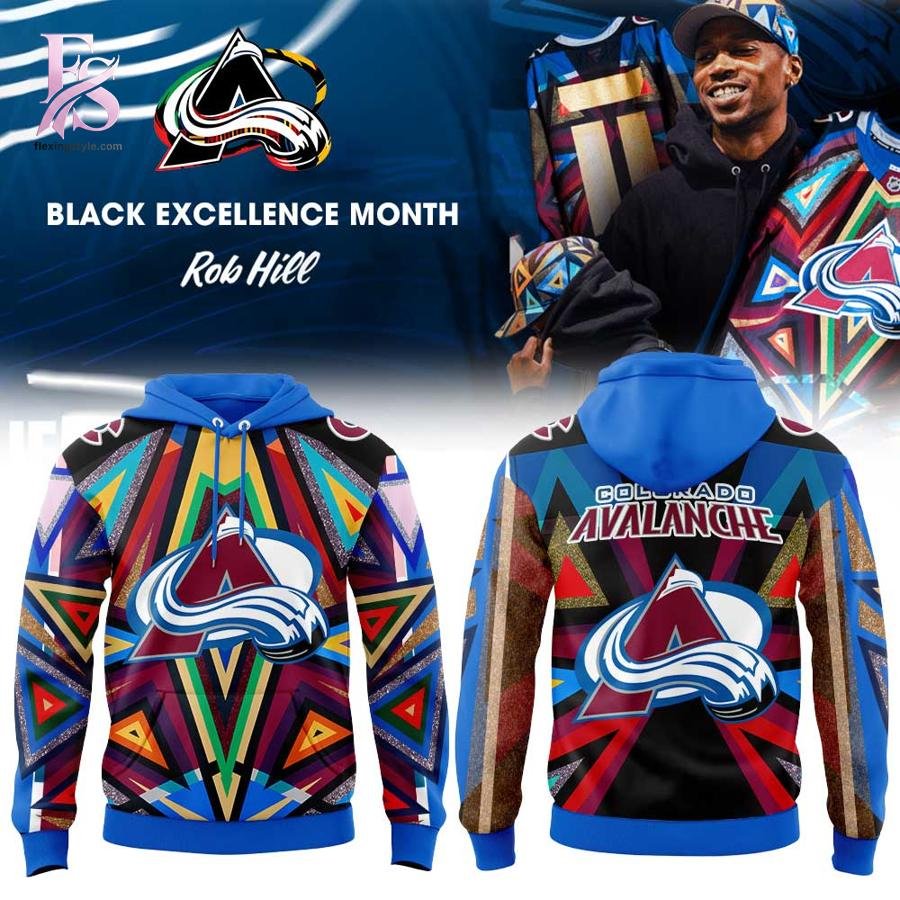 Colorado Avalanche Excellence Month 2026 Hoodie