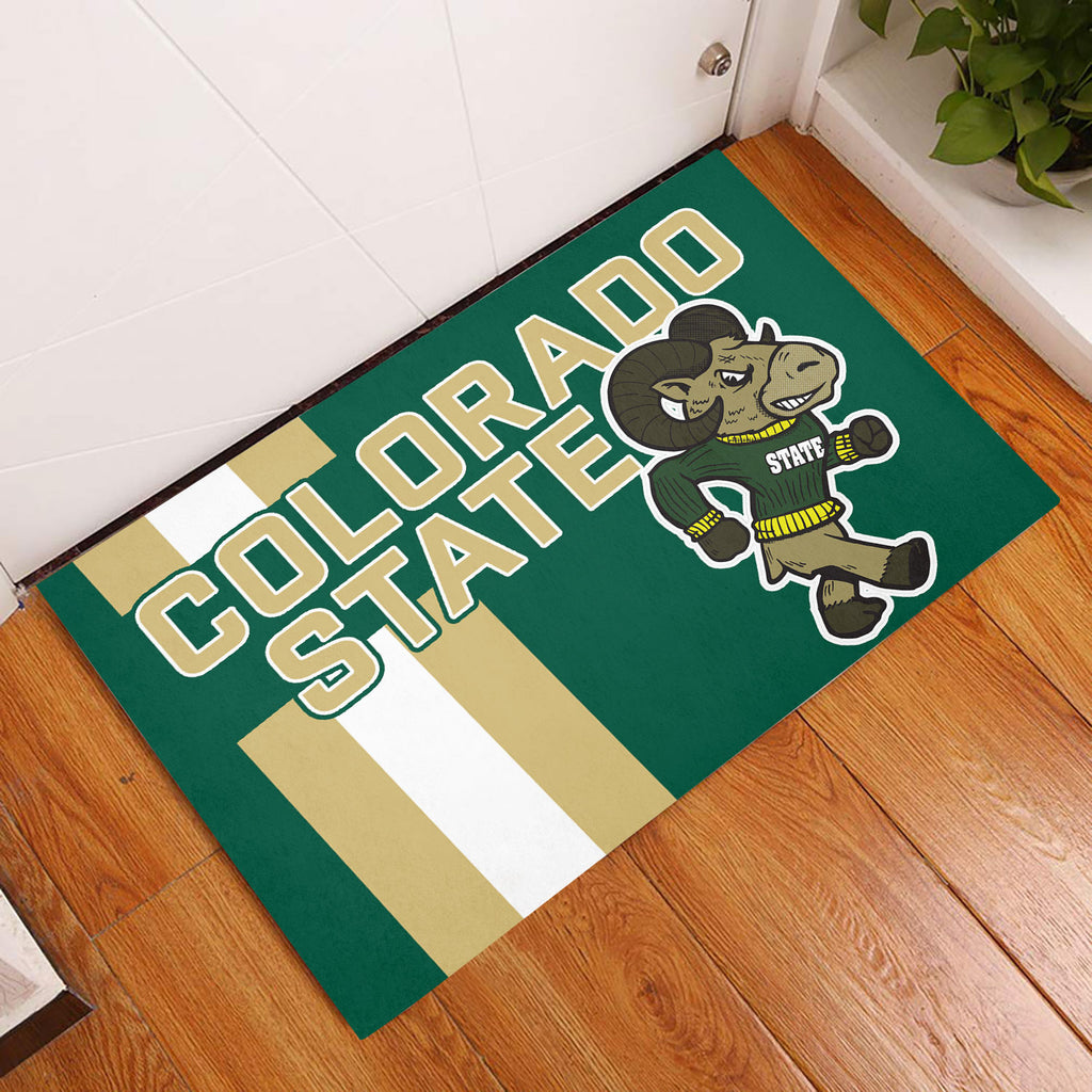 Colorado State Rams Men's Basketball Custom Doormat – NGHIAVT38670