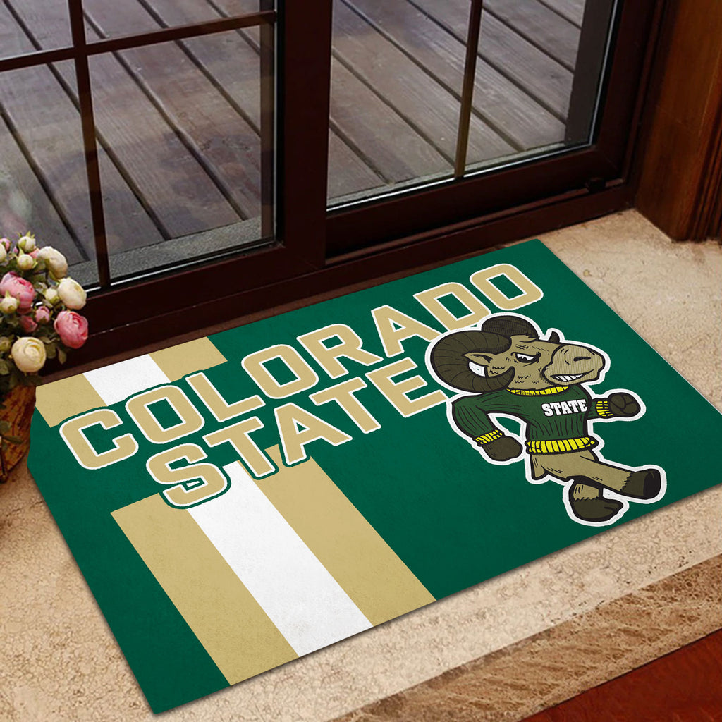 Colorado State Rams Men's Basketball Custom Doormat – NGHIAVT38670