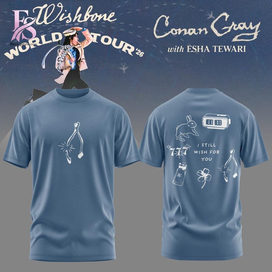 Conan Gray Wishbone World Tour 2026 Limited Hoodie