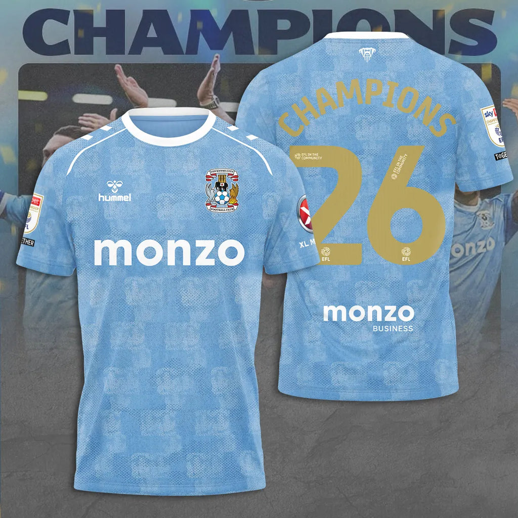 Coventry City FC 3D Apparel – TANTN22542