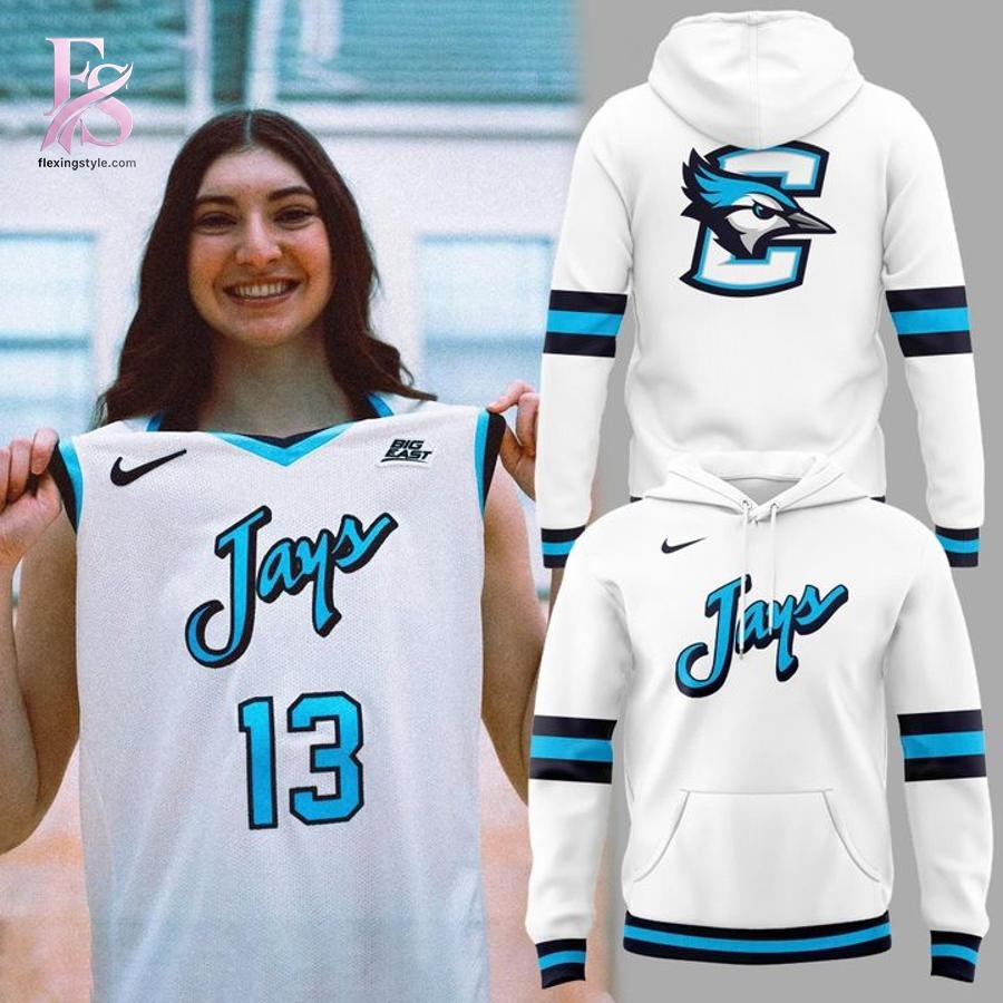 Creighton Bluejays Basketball Throwback Uniform Hoodie