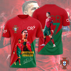 Cristiano Ronaldo x Portugal National Football Team 3D Apparel – HOATT 5499