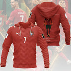 Cristiano Ronaldo x Portugal National Football Team 3D Apparel – HOATT19288
