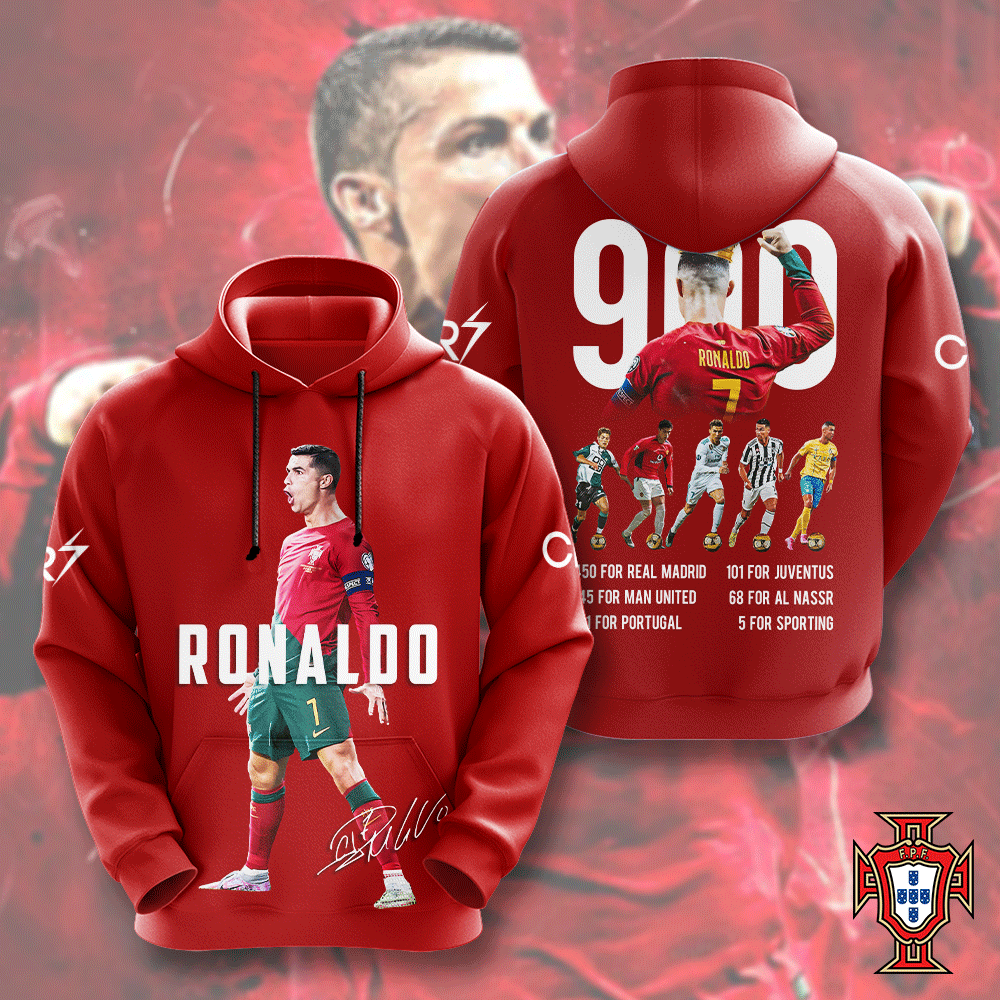 Cristiano Ronaldo x Portugal National Football Team 3D Apparel – HOATT 6126