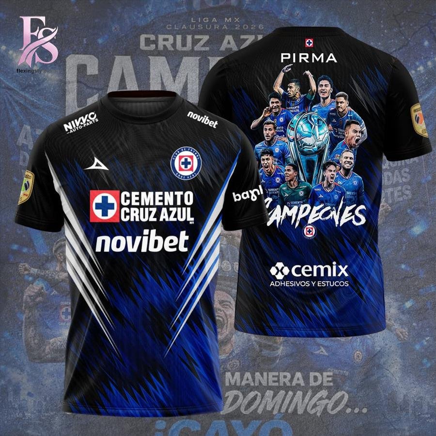 Cruz Azul Campeon del Clausura 2026 Shirt