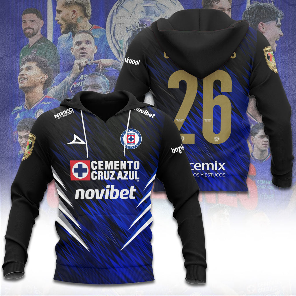 Cruz Azul Campeón del Clausura 25/26 3D Apparel – TANTN23173