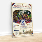 Crystal Palace FC 2026 UEFA Conference League Winners Rectangle Canvas With Inner Frame – HOATT18534