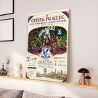 Crystal Palace FC 2026 UEFA Conference League Winners Rectangle Canvas With Inner Frame – HOATT18534