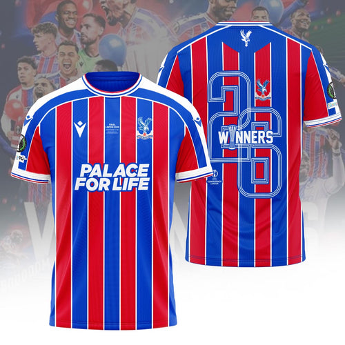 Crystal Palace FC 2026 UEFA Conference League Winners 3D Apparel – HOATT18277