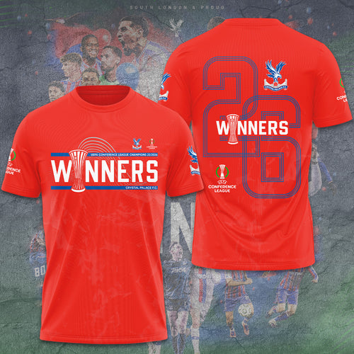 Crystal Palace FC 25/26 Conference League Champions 3D Apparel – GNE6690