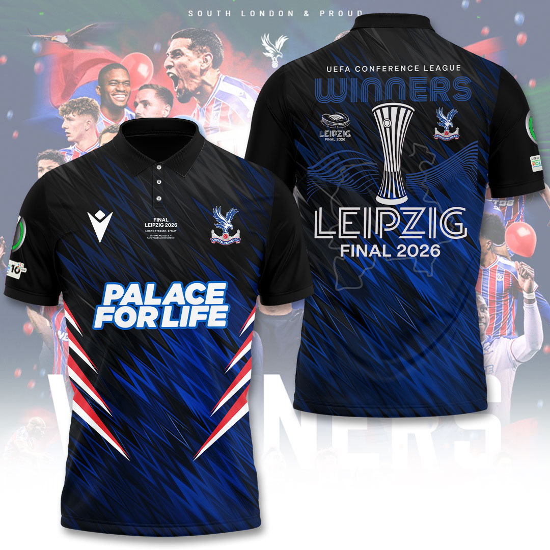 Crystal Palace FC UEFA Conference League Winners 2026 3D Apparel – TANTN23215