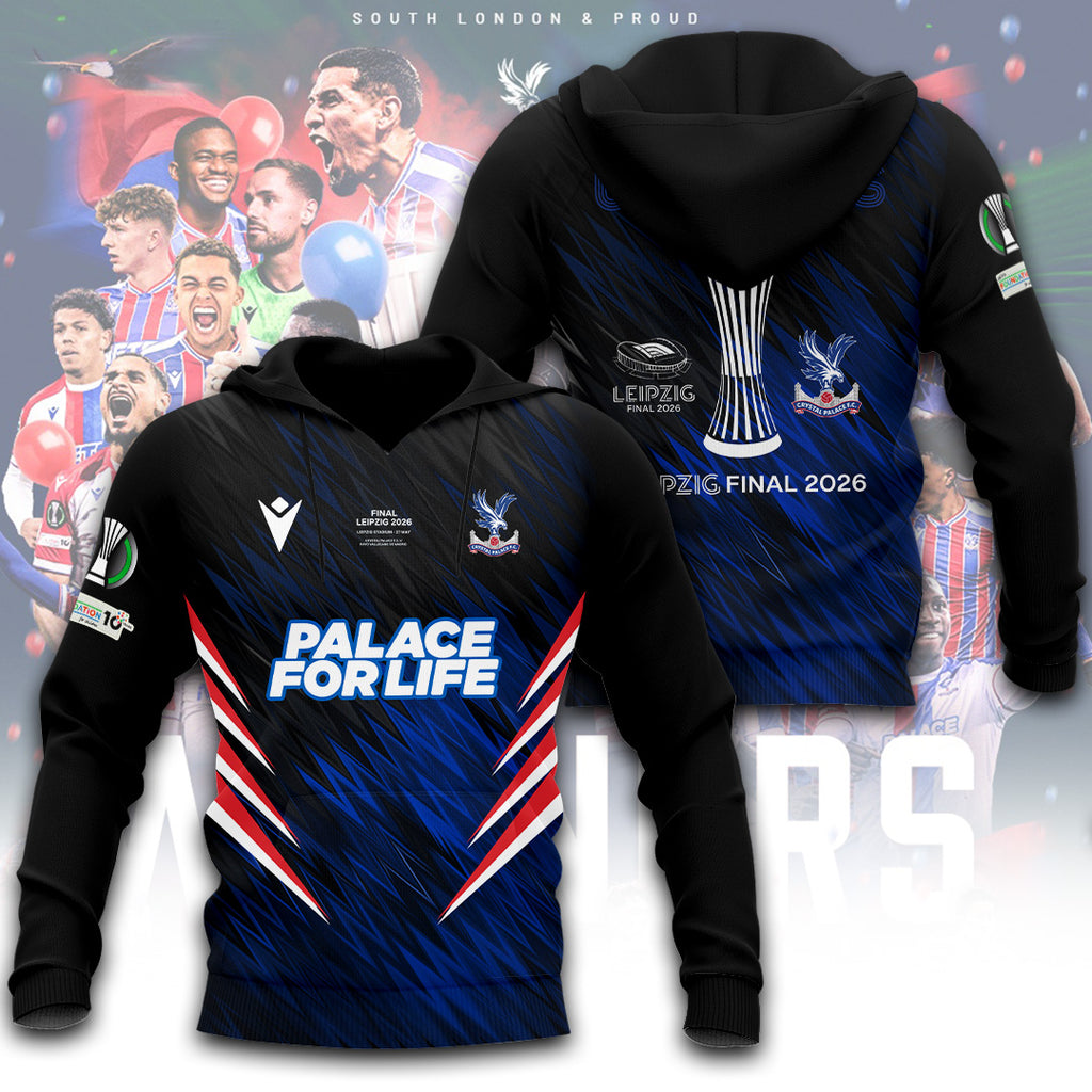 Crystal Palace FC UEFA Conference League Winners 2026 3D Apparel – TANTN23216