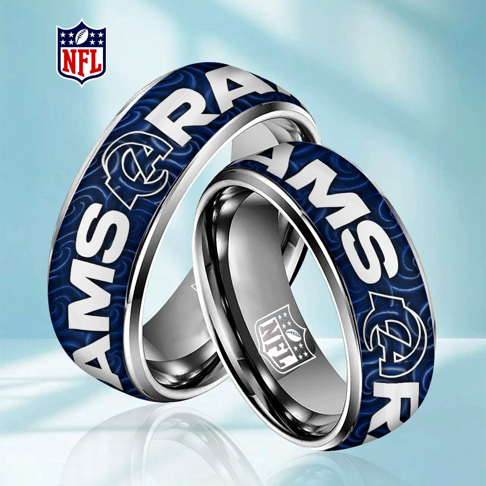 Los Angeles Rams Custom Alloy Ring – GNE4402