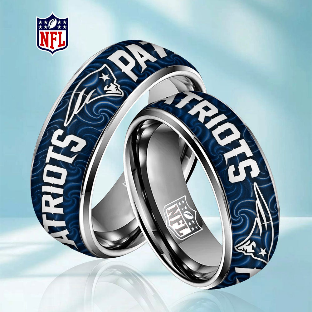 New England Patriots Custom Alloy Ring – GNE4413