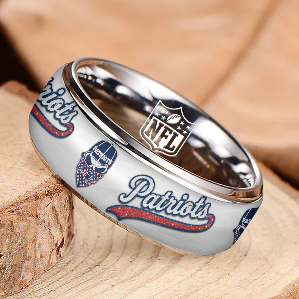 New England Patriots Custom Alloy Ring – TMTHU807