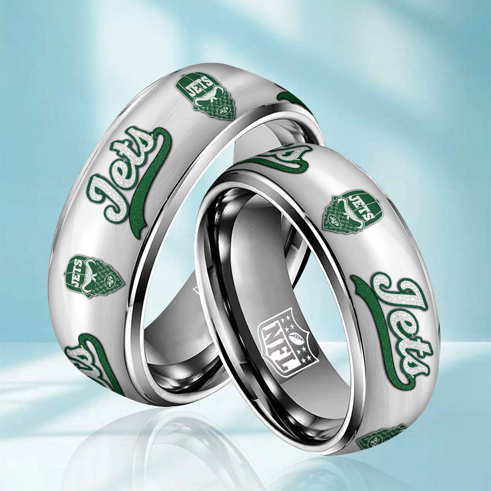 New York Jets Custom Alloy Ring – TMTHU808