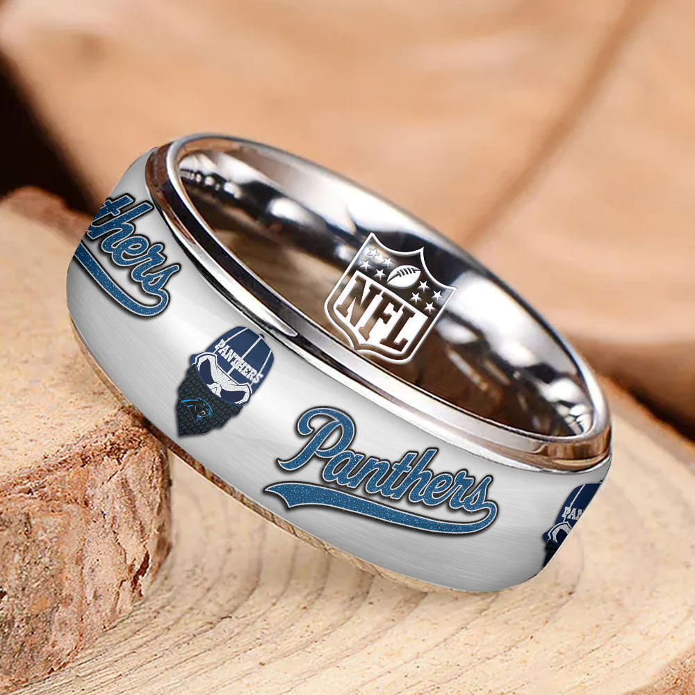 Carolina Panthers Custom Alloy Ring – TMTHU829
