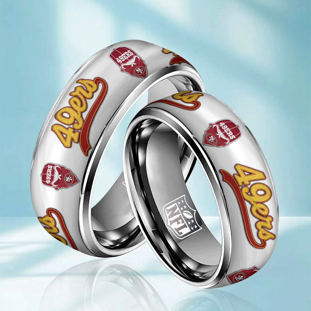 San Francisco 49ers Custom Alloy Ring – TMTHU834