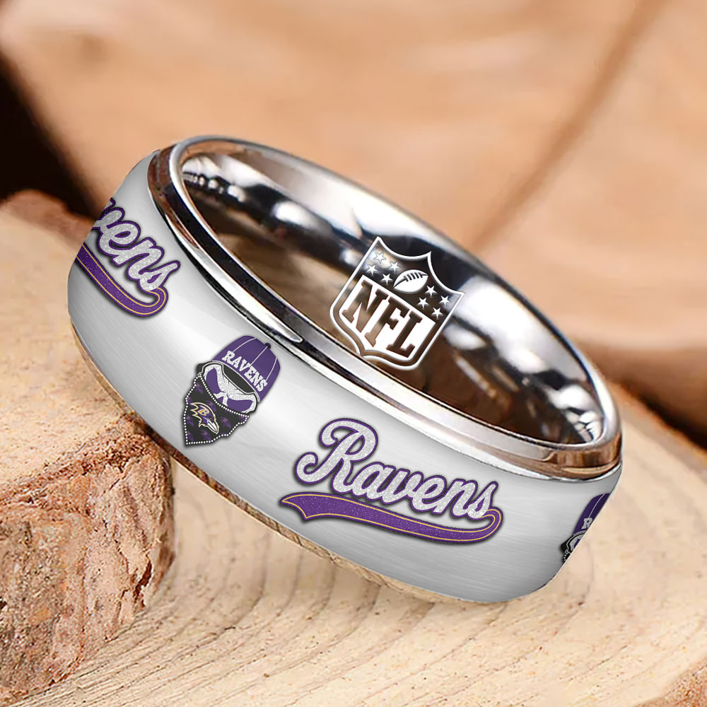 Baltimore Ravens Custom Alloy Ring – TMTHU847