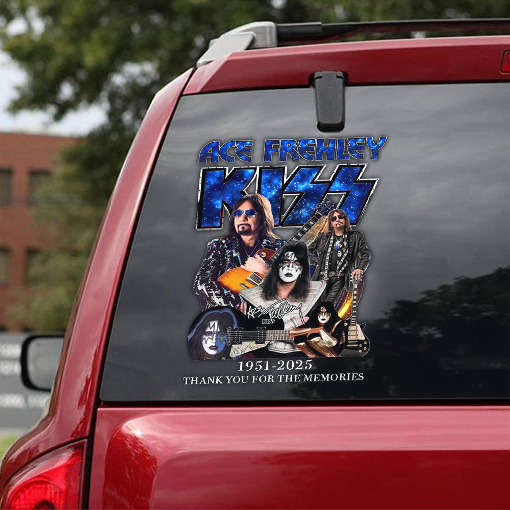 Kiss x Ace Frehley 3D Car Sticker – TMTHU1642