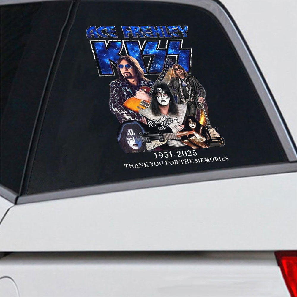 Kiss x Ace Frehley 3D Car Sticker – TMTHU1642