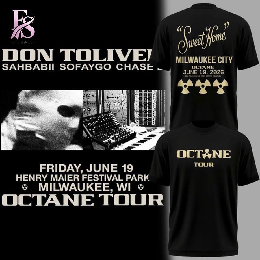 DON TOLIVER OCTANE TOUR Milwaukee Shirt