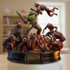 DOOM (2016) 10th Anniversary Custom Shape Acrylic Plaque – GNE6512
