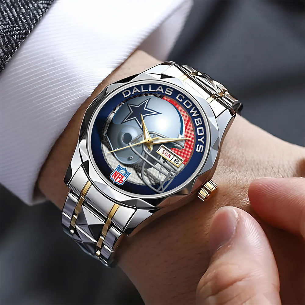 Dallas Cowboys Alloy Luxury Quartz Watch – TANTN16321