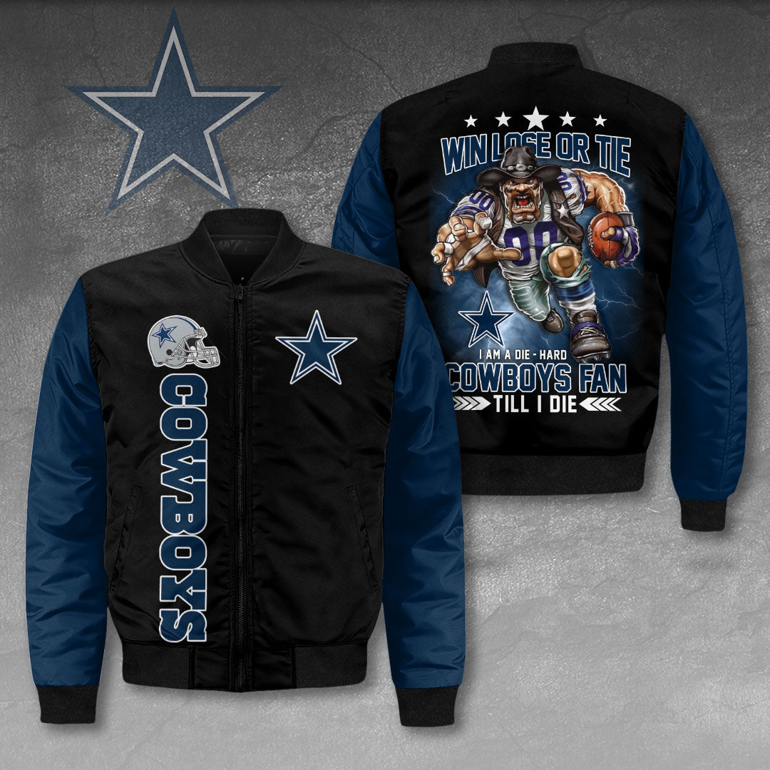 Dallas Cowboys 3D Bomber Jacket – HOATT12804