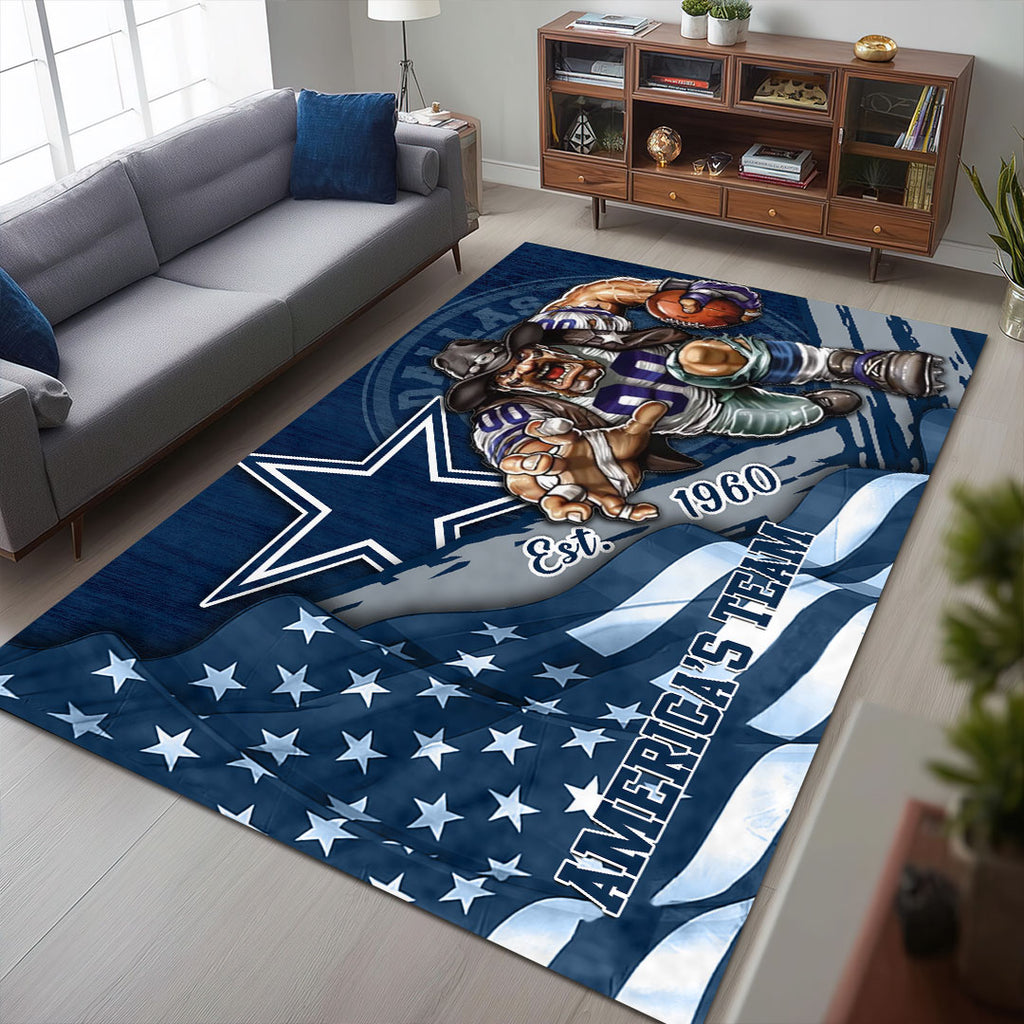 Dallas Cowboys Rectangular Rug – HOATT13158