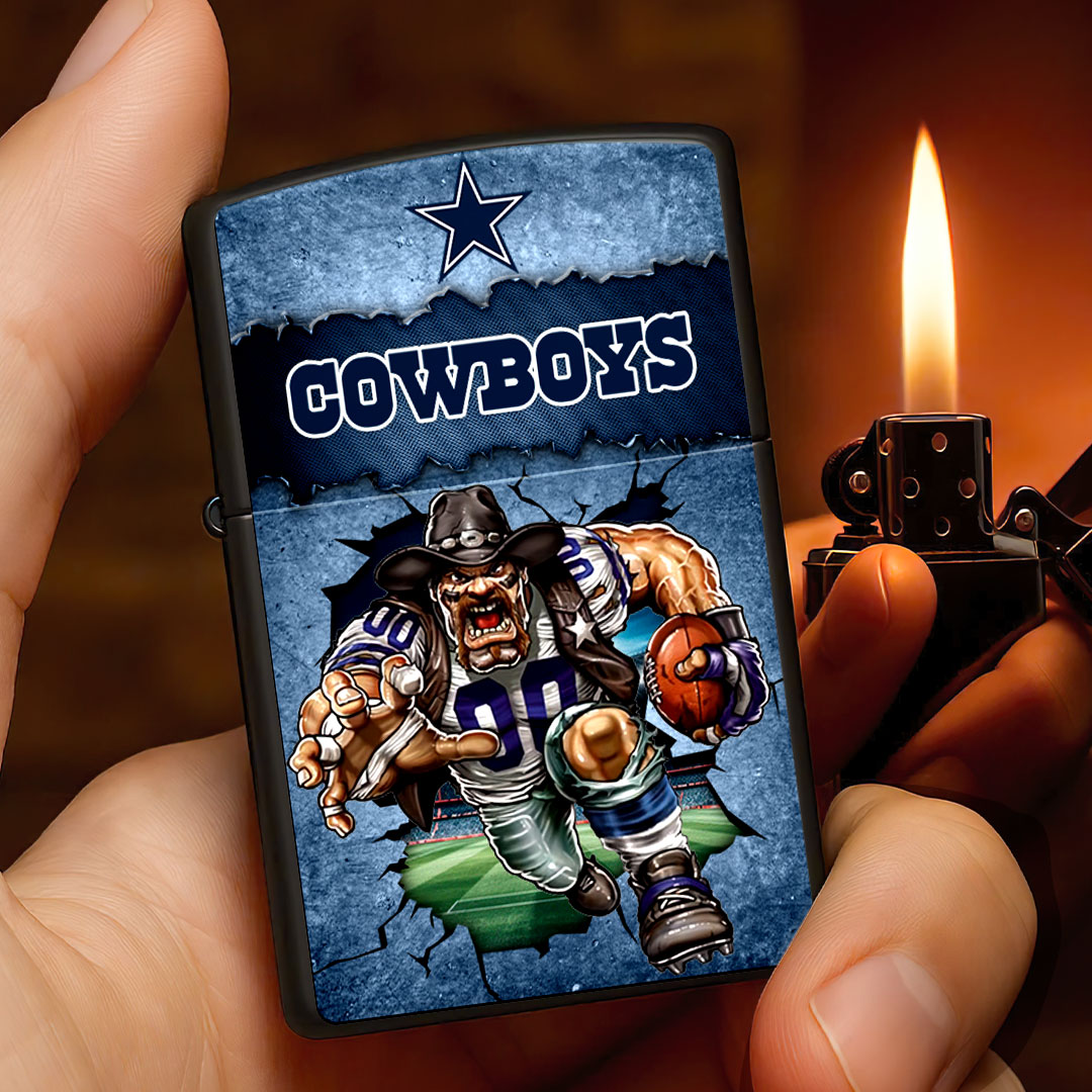 Dallas Cowboys Zippo Lighter Case (No Insert) – HOATT13318