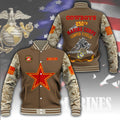 Dallas Cowboys x US Marine Corps 250th Anniversary Varsity Jacket – MAITM12768