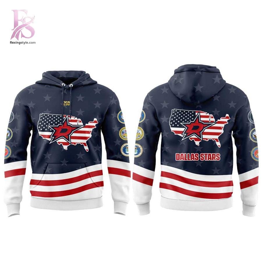 Dallas Stars Military Appreciation 2026 Hoodie