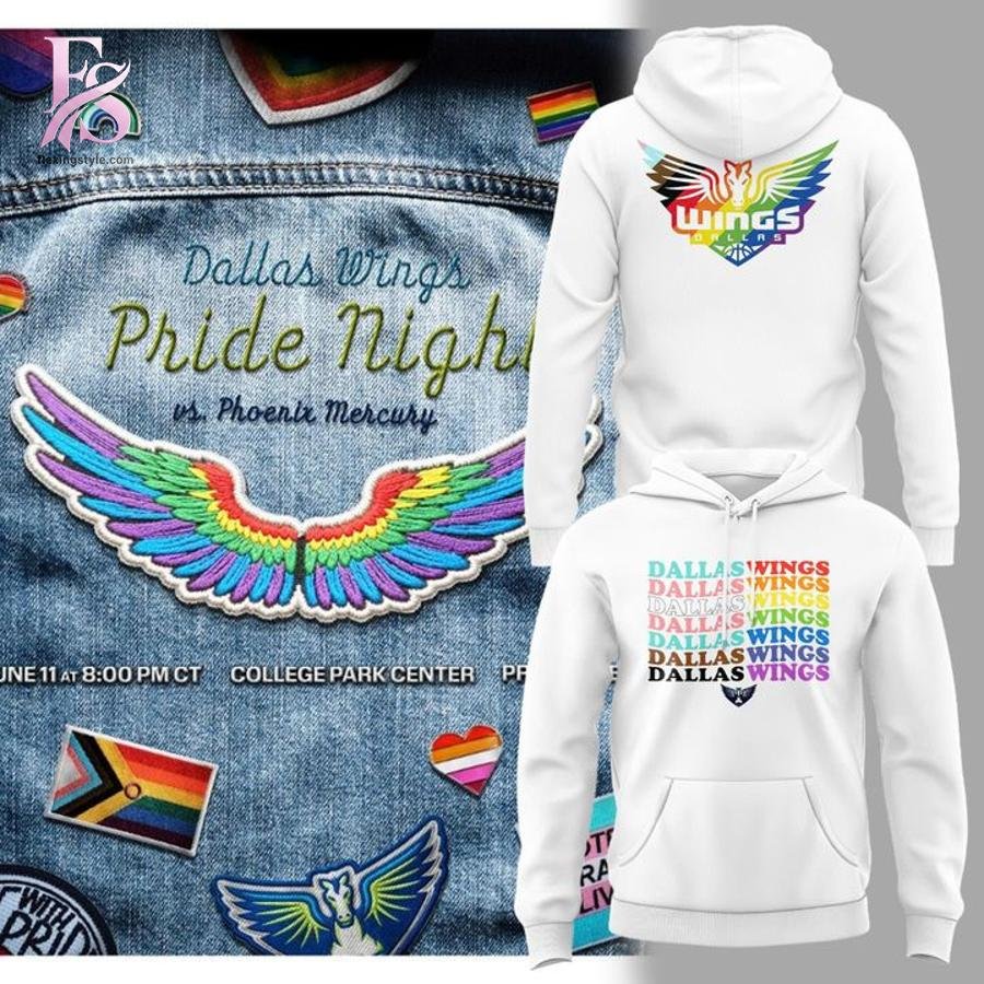 Dallas Wings Pride Night 2026 Hoodie