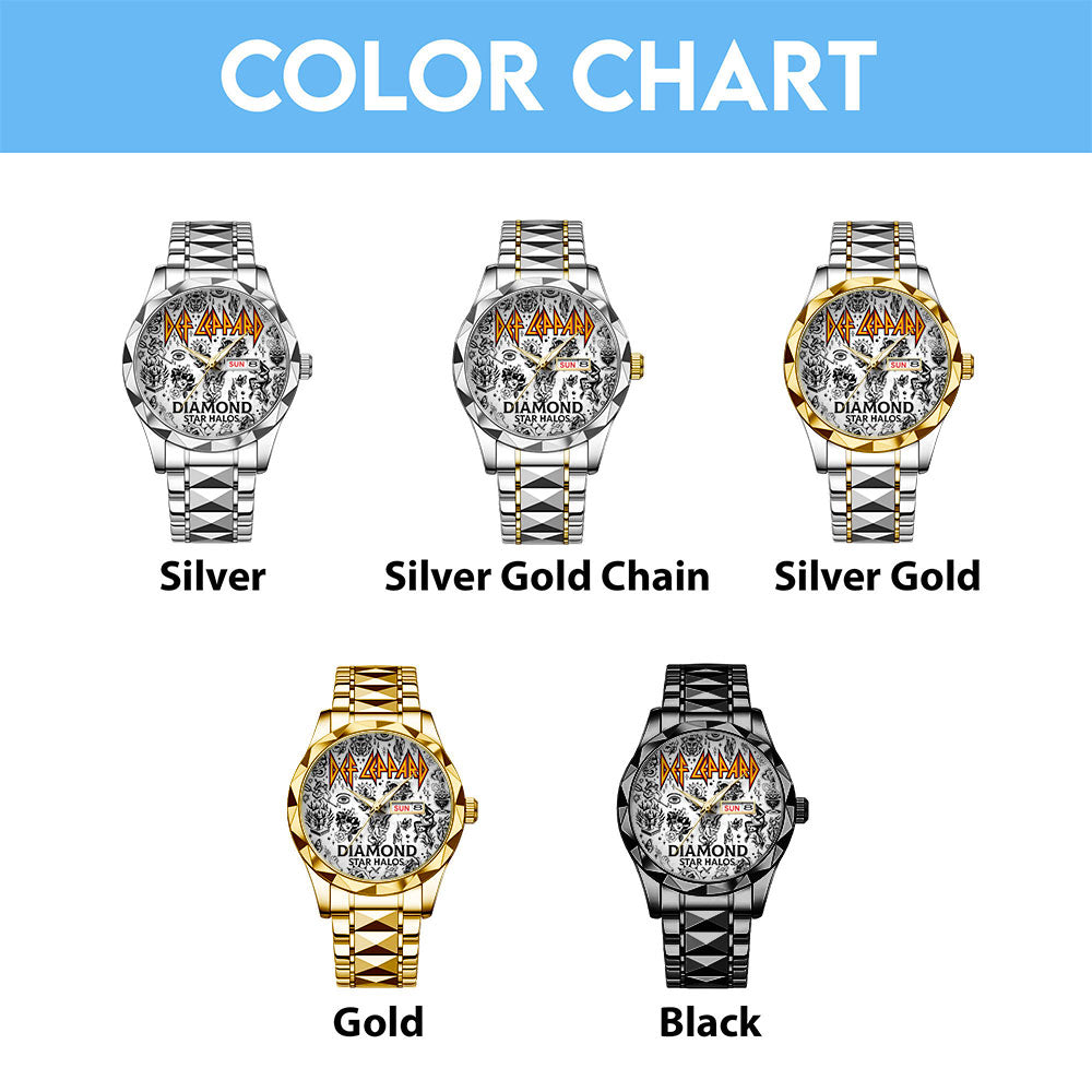 Def Leppard Alloy Luxury Quartz Watch – TANTN17836