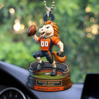 Denver Broncos 2025 Season Custom shape 2-sided Acrylic Car Ornament – HOATT13667
