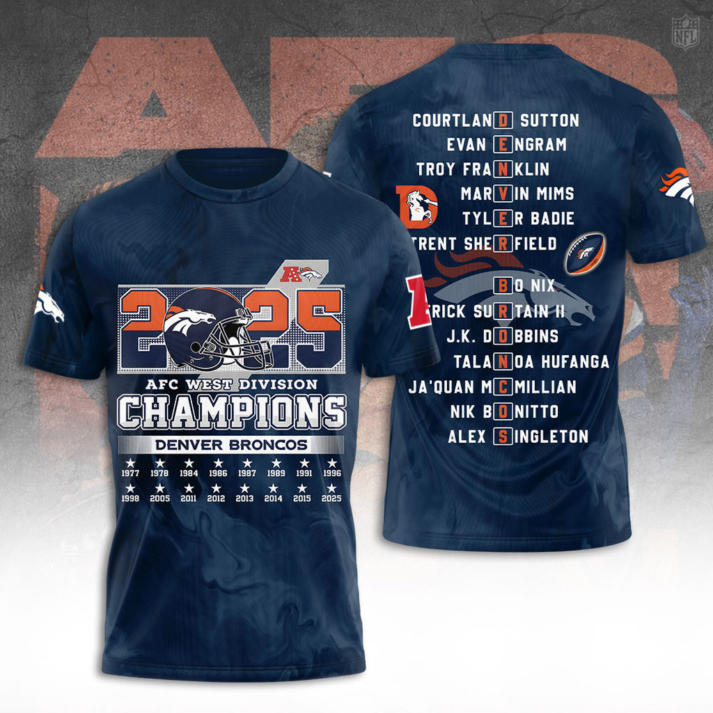 Denver Broncos 3D Apparel – TANTN19773