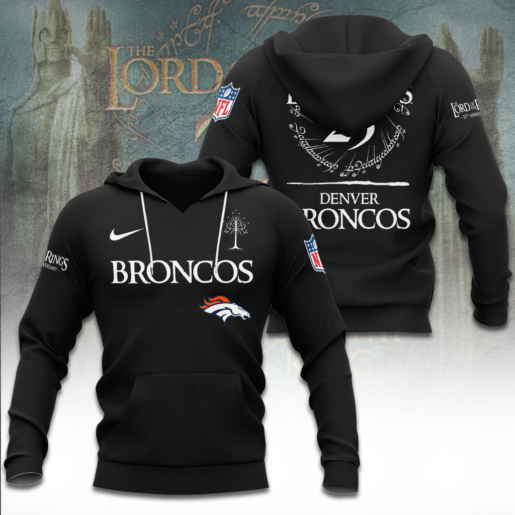Denver Broncos x The Lord of The Rings 25 Years 3D Apparel – TANTN19562